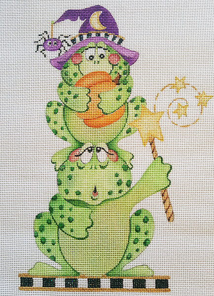 Hand-painted needlepoint canvas LFH-02