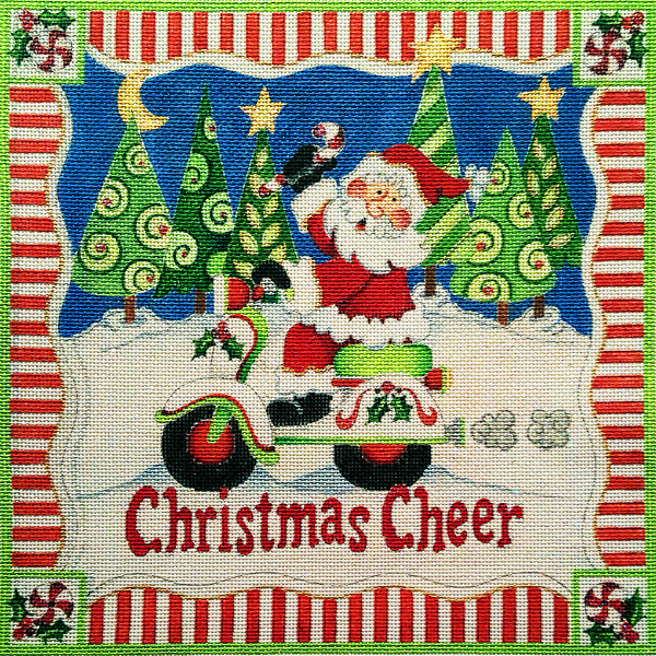 Hand-painted needlepoint canvas LFP-13