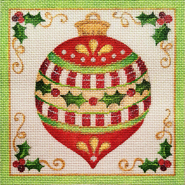 Hand-painted needlepoint canvas LFSQ-01