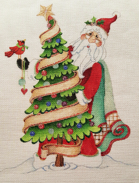 Hand-painted needlepoint canvas LFSS-53
