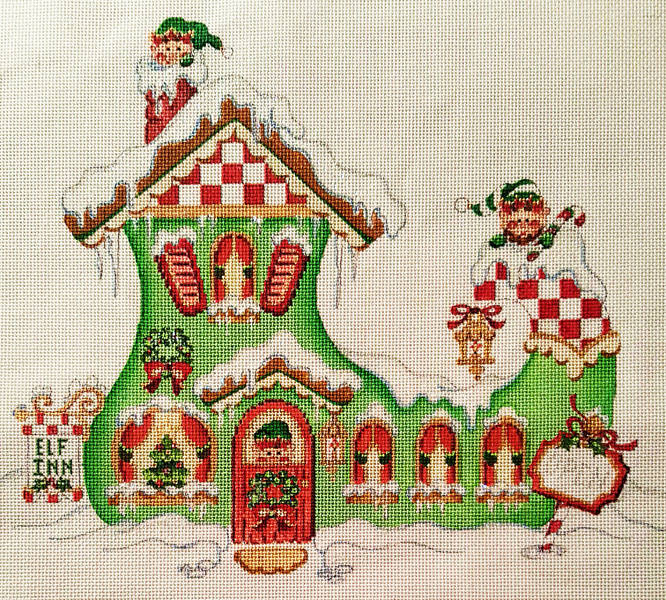Hand-painted needlepoint canvas LFSV-02