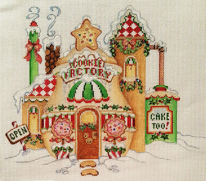 Hand-painted needlepoint canvas LFSV-03