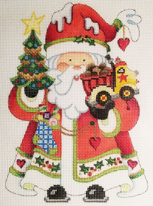 Hand-painted needlepoint canvas COSA-96