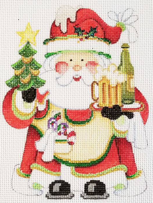 Hand-painted needlepoint canvas COSA-81
