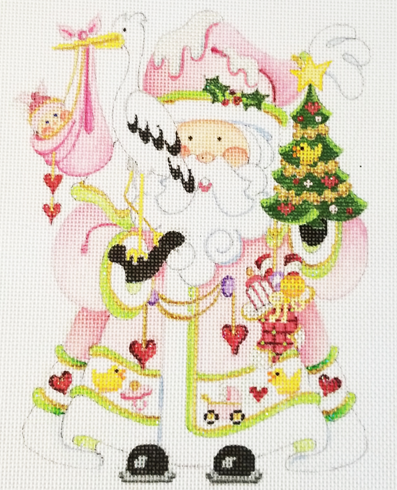 Hand-painted needlepoint canvas COSA-91