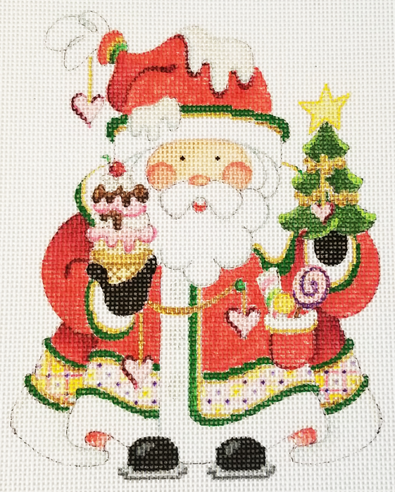 Hand-painted needlepoint canvas COSA-89