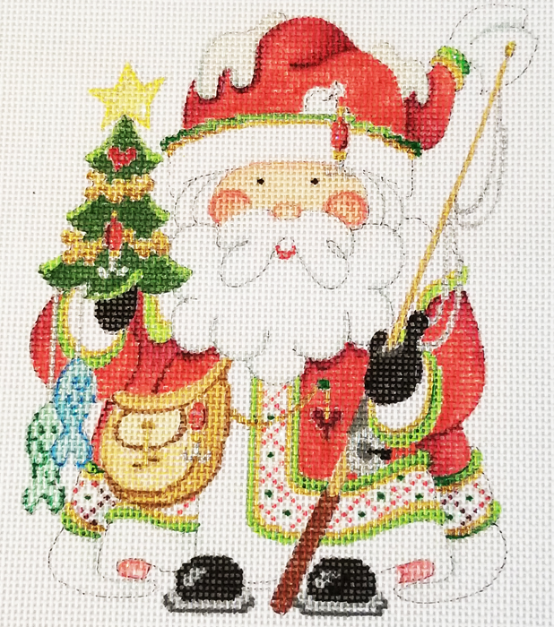 Hand-painted needlepoint canvas COSA-87