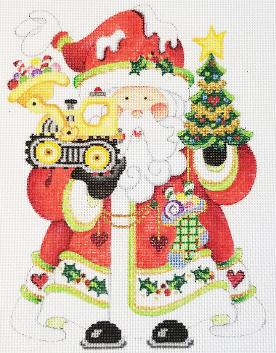 Hand-painted needlepoint canvas COSA-93