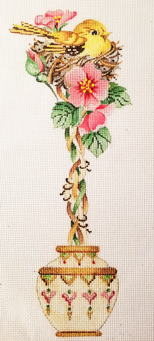 Hand-painted needlepoint canvas CSW-03