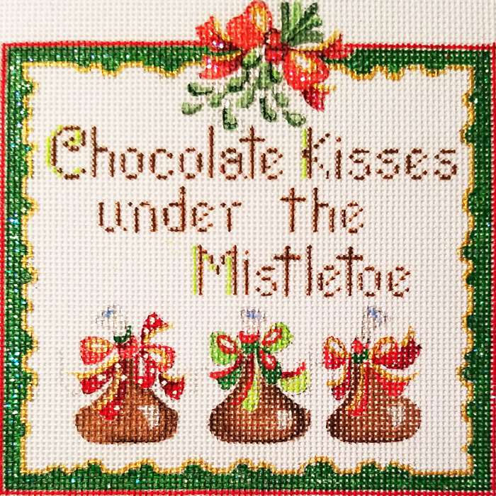 Hand-painted needlepoint canvas LG-08