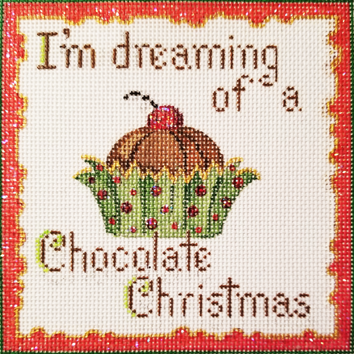 Hand-painted needlepoint canvas LG-10