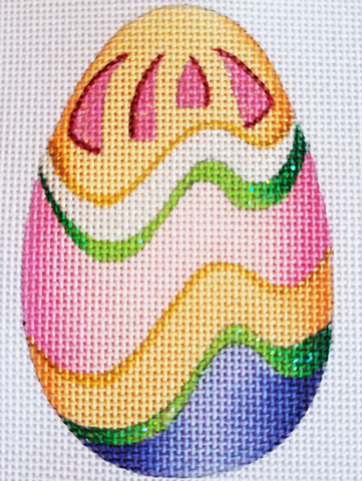 Hand-painted needlepoint canvas LG-14