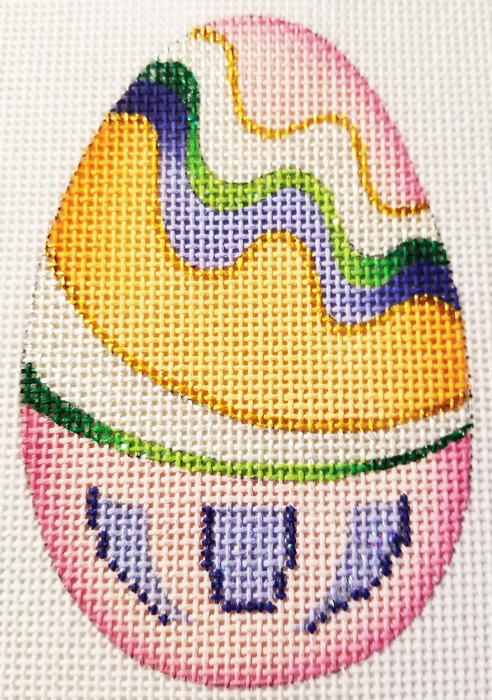 Hand-painted needlepoint canvas LG-16