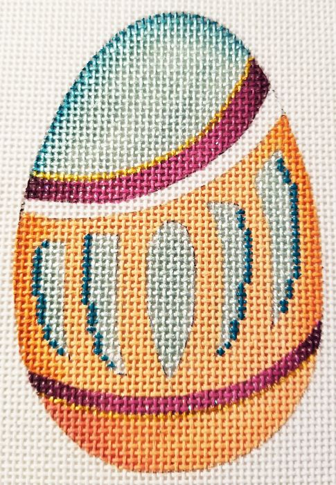 Hand-painted needlepoint canvas LG-18