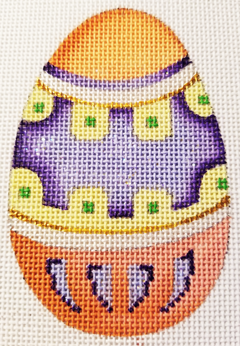 Hand-painted needlepoint canvas LG-20