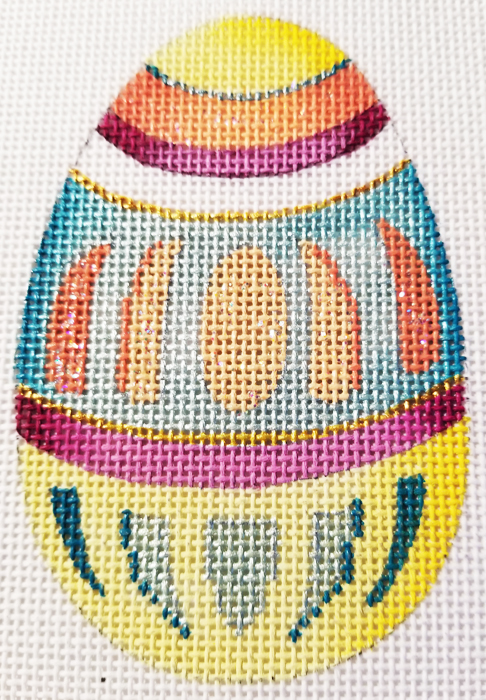 Hand-painted needlepoint canvas LG-22
