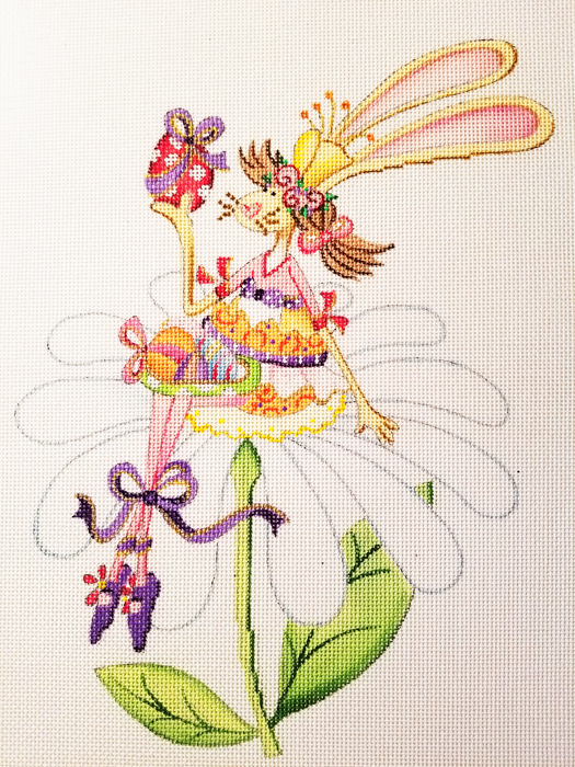 Hand-painted needlepoint canvas RMcH-02