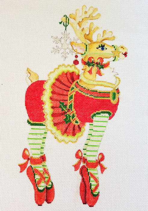 Hand-painted needlepoint canvas RR-03