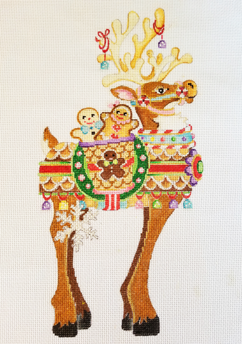 Hand-painted needlepoint canvas RR-05