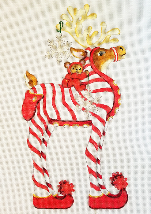 Hand-painted needlepoint canvas RR-06
