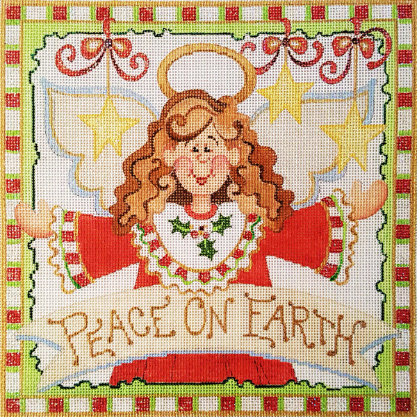 Hand-painted needlepoint canvas LFP-03
