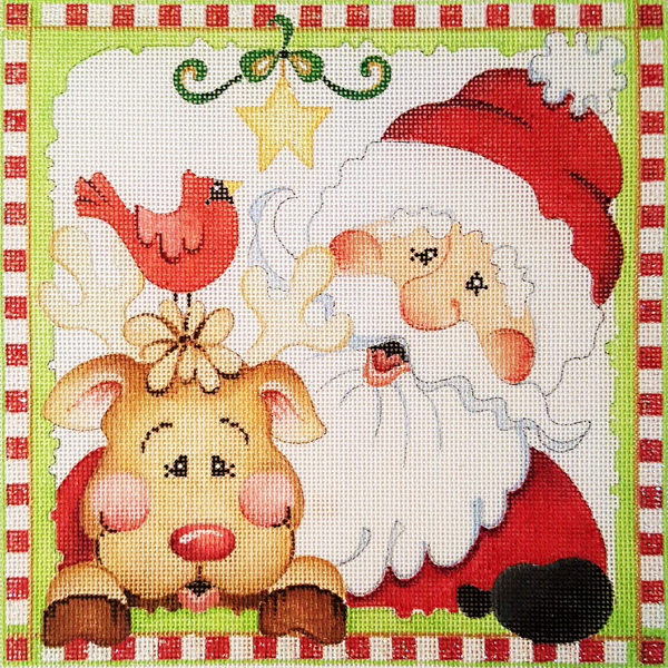 Hand-painted needlepoint canvas LFP-04