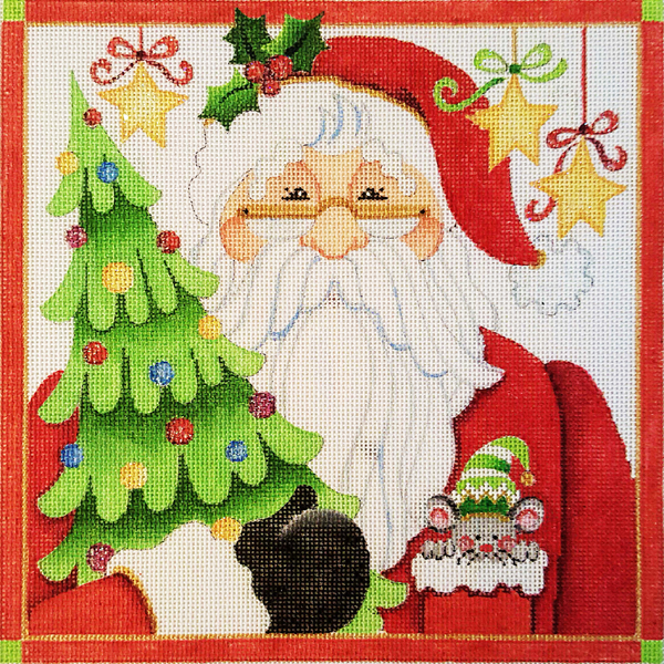 Hand-painted needlepoint canvas LFP-05