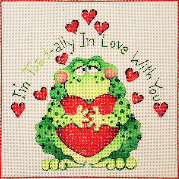 Hand-painted needlepoint canvas LFP-06