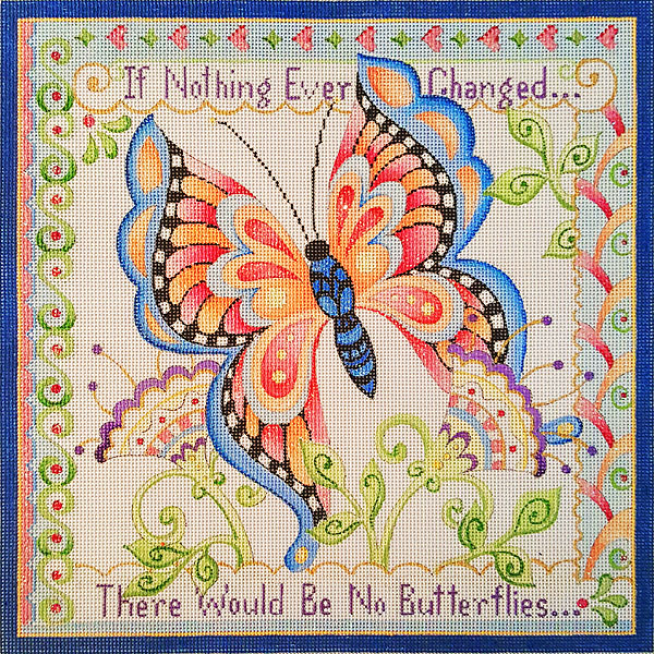 Hand-painted needlepoint canvas LFP-07