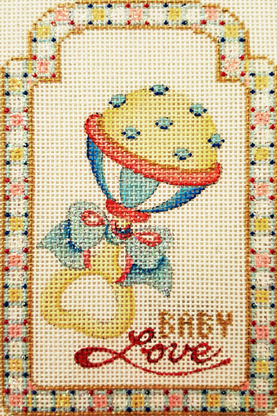 Hand-painted needlepoint canvas LFT-04