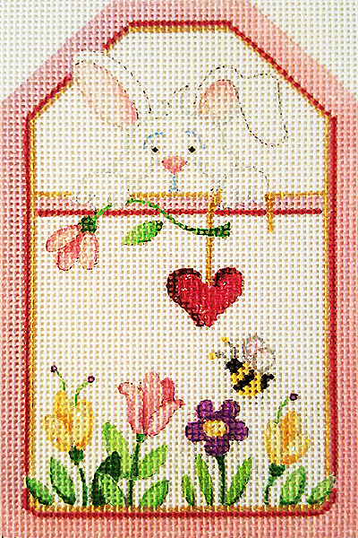 Hand-painted needlepoint canvas LFT-08
