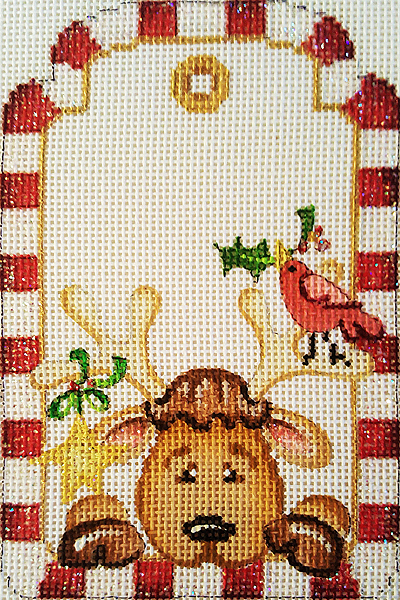 Hand-painted needlepoint canvas LFT-12
