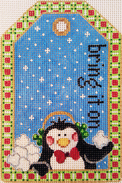 Hand-painted needlepoint canvas LFT-15