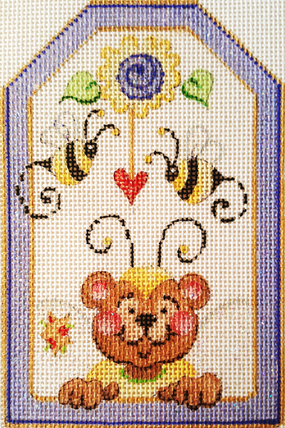 Hand-painted needlepoint canvas LFT-19
