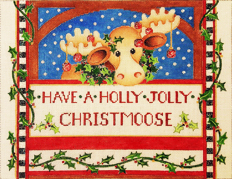 Hand-painted needlepoint canvas LGP-01