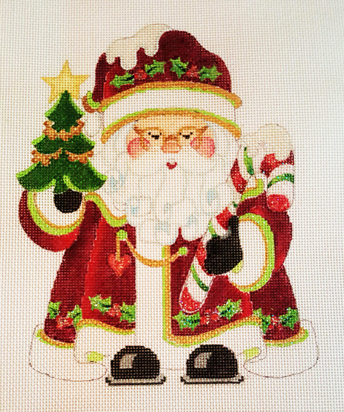 Hand-painted needlepoint canvas SS-44