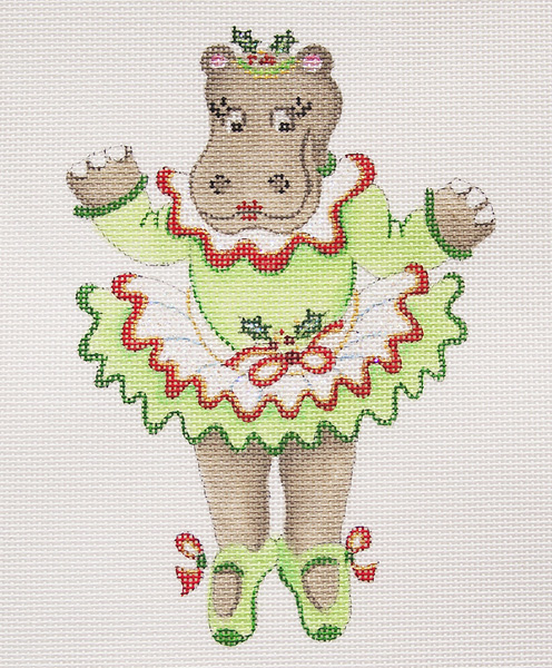Hand-painted needlepoint canvas CODA-05