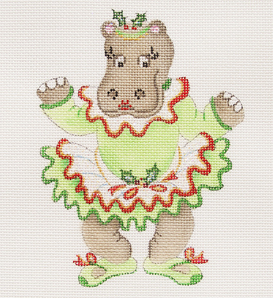 Hand-painted needlepoint canvas CODA-06
