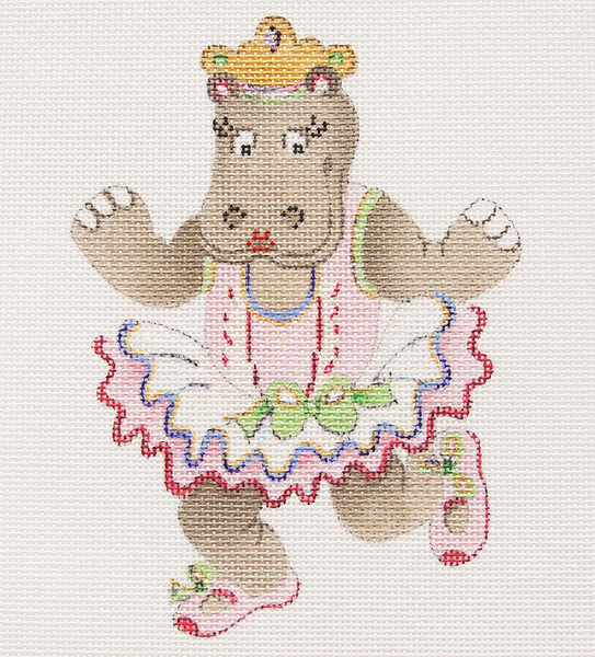 Hand-painted needlepoint canvas CODA-07