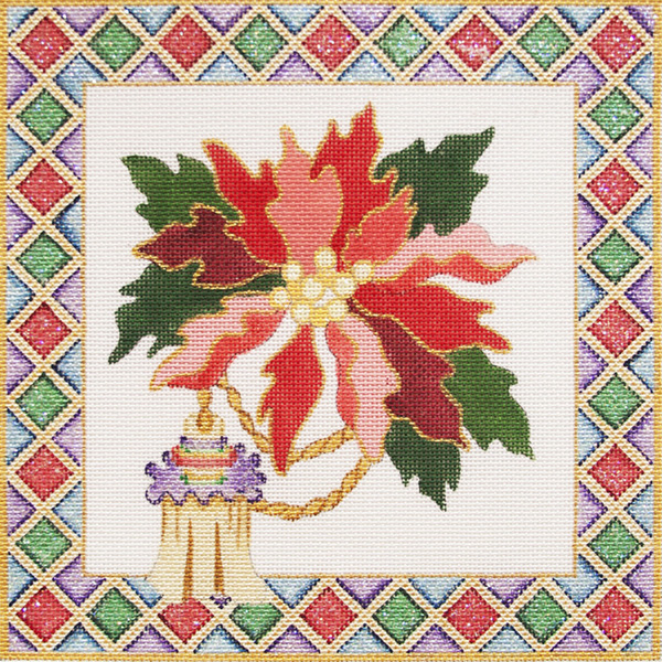 Hand-painted needlepoint canvas CHP-22