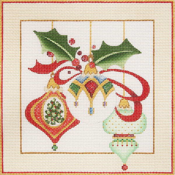 Hand-painted needlepoint canvas CHP-24