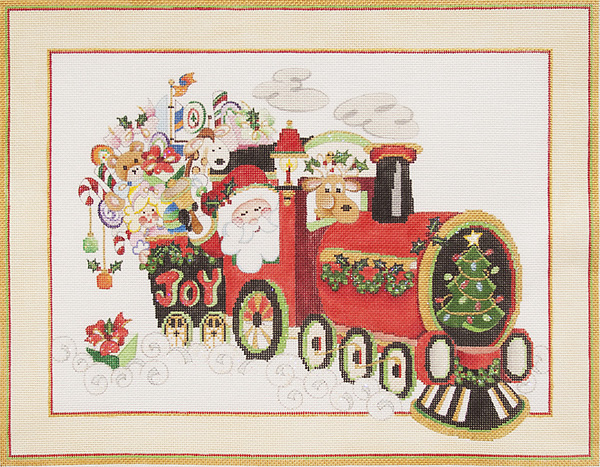 Hand-painted needlepoint canvas CHP-30