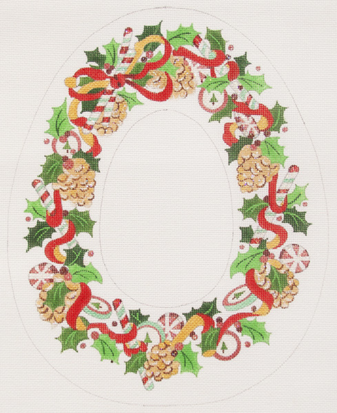 Hand-painted needlepoint canvas LCE-01