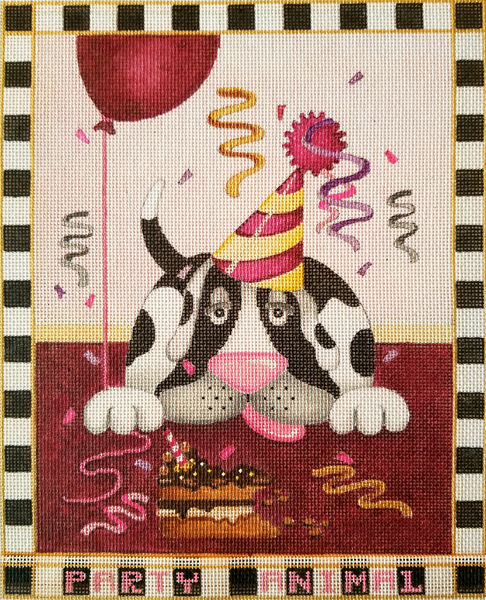Hand-painted needlepoint canvas JP-05