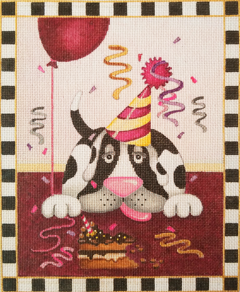 Hand-painted needlepoint canvas JP-05p