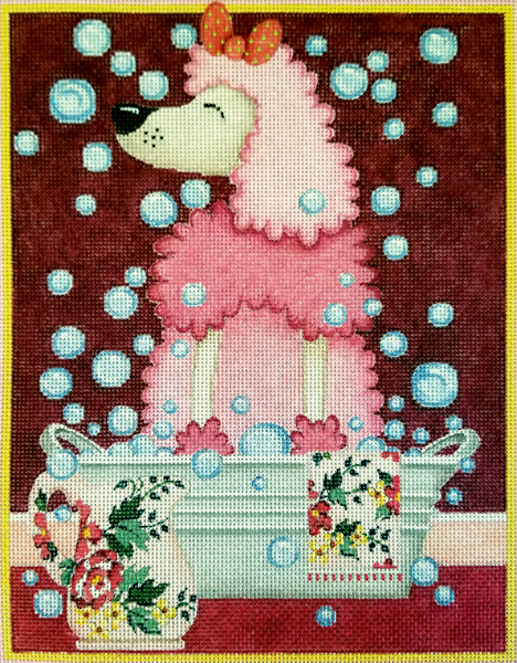Hand-painted needlepoint canvas JP-07