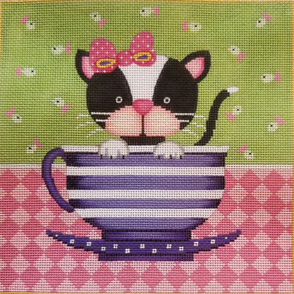 Hand-painted needlepoint canvas JP-10