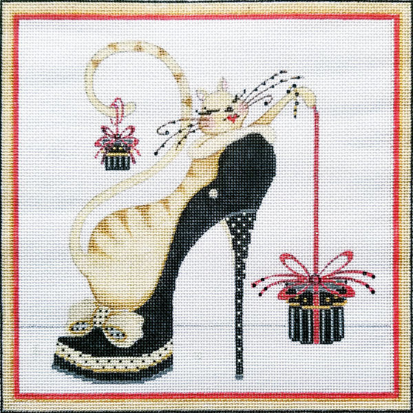 Hand-painted needlepoint canvas MR-02