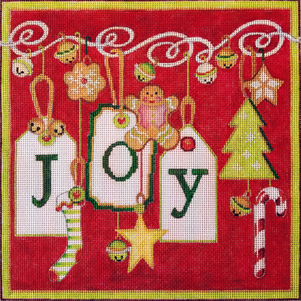 Hand-painted needlepoint canvas SJ-03