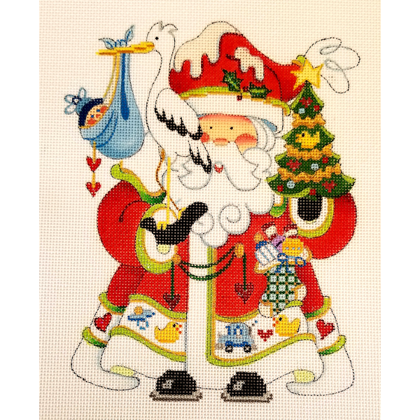 Hand-painted needlepoint canvas COSA-92